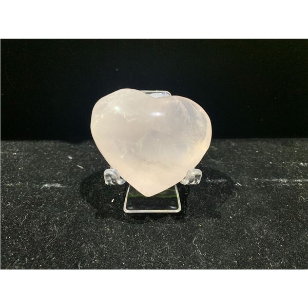 ROSE QUARTZ HEART RETAIL $190