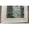 Image 2 : FRAMED LEP (872/1250) BY ROD FREDERICK TITLED "GREAT HORNED OWL" 12" X 36"