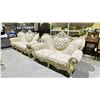 Image 2 : FANCY STUDDED & TUFTED SOFA & LOVESEAT SET