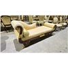 Image 2 : REGENCY STYLE CLAW FOOT SETTEE 80"