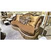 Image 2 : SKIRTED SOFA WITH THROW PILLOWS