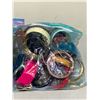Image 3 : 2 BAGS OF ASSORTED COSTUME JEWELRY