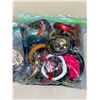Image 4 : 2 BAGS OF ASSORTED COSTUME JEWELRY