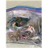 Image 5 : 2 BAGS OF ASSORTED COSTUME JEWELRY