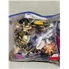 Image 2 : 2 BAGS OF ASSORTED COSTUME JEWELRY