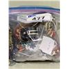 Image 2 : 2 BAGS OF ASSORTED COSTUME JEWELRY