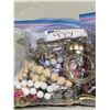 Image 3 : 2 BAGS OF ASSORTED COSTUME JEWELRY
