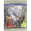 Image 2 : 2 BAGS OF ASSORTED COSTUME JEWELRY