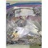 Image 3 : 2 BAGS OF ASSORTED COSTUME JEWELRY