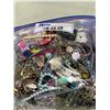 Image 2 : 2 BAGS OF ASSORTED COSTUME JEWELRY