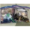 Image 2 : 2 BAGS OF ASSORTED COSTUME JEWELRY