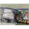 Image 2 : 2 BAGS OF ASSORTED COSTUME JEWELRY