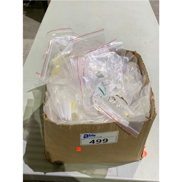 BOX OF ASSORTED COSTUME JEWELRY