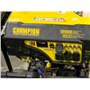 Image 2 : CHAMPION 12000 WATTS GAS GENERATOR (UNKNOWN RUNNING CONDITION, MAY NEED REPAIRS)