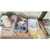 Image 3 : SHELF OF ASSORTED ITEMS INCLUDING; ROPE, CAULKING, TAPE AND MORE