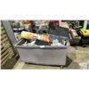 Image 1 : BIN OF ASSORTED CONTENTS INCLUDING; CLOTHES, PRINTER, KIDS PLAY MAT, TOY AND MORE *BIN NOT INCLUDED*