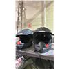 Image 2 : 2 MOTORCYCLE HELMETS, TABLE LAMP AND NOMAD PORTABLE WASHER
