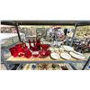 Image 1 : ROYAL ALBERT VAL D'OR, ASSORTED ART GLASS, AND MORE
