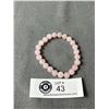 Image 1 : New 8mm Rose Quartz Bracelet. MSRP $240.00