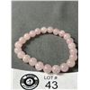 Image 2 : New 8mm Rose Quartz Bracelet. MSRP $240.00