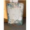 Image 3 : 1967 Metal Pepsi Cola Chalk Board Sign. Approx. 19 1/2" x 30"