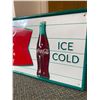 Image 2 : Metal Anniversary Coca - Cola Sign. Approx. 52" x 17 1/2" NO SHIPPING