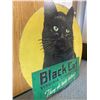 Image 2 : Custom made On Aluminum, Black Cat Cigarettes Sign. Approx. 35" x 37" NO SHIPPING