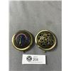 Image 1 : Beautiful Crafted Mirrored Compacts, One Side Magnified