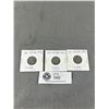 Image 1 : 3 1936 Canadian Silver Dimes