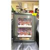 Image 1 : FRAMED PHOTOS TEAM CANADA MEN'S AND WOMEN'S OLYMPIC GOLD MEDAL 2014 CHAMPIONS 20X25"