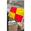 Image 2 : 2 EA. SOCCER LINESMAN FLAGS WITH FOAM PADDED HANDLES. LIKE NEW CONDITION.