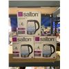 Image 1 : 3 SALTON CORDLESS ELECTRIC GLASS KETTLES