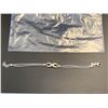 Image 1 : INFINITY SILVER  BRACELET STAMPED PANDORA ITALY
