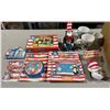 Image 2 : BOX OF ASSORTED CAT IN THE HAT COLLECTABLES