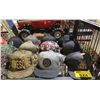 Image 3 : SHELF OF ASSORTED HATS