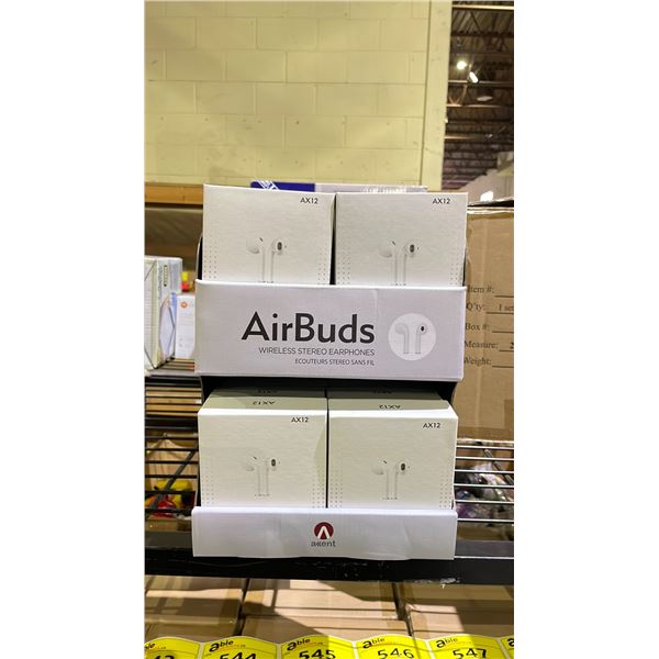 BOX OF 24 AIRBUDS (WHITE)