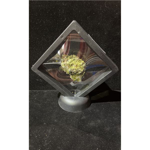 NATURAL EPIDOTE WITH CALCITE SPECIMEN RETAIL $480