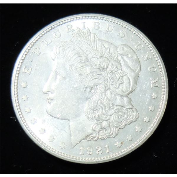 1921 D SILVER USA MORGAN $1 DOLLAR COIN