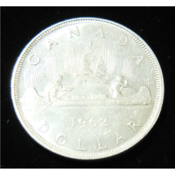 1962 SILVER CANADA $1 DOLLAR COIN