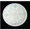Image 1 : 1929 SILVER GREAT BRITAIN ONE FLORIN COIN