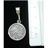 Image 1 : STERLING SILVER MEXICO MAYAN CALENDAR PENDANT