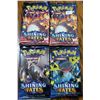 Image 1 : LOT OF 4 GENUINE POKEMON BOOSTER PACKS, SEALED