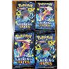 Image 1 : LOT OF 4 GENUINE POKEMON BOOSTER PACKS, SEALED