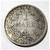 Image 1 : ANTIQUE 1905 A SILVER PRUSSIA 1 MARK COIN