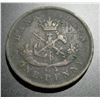 Image 1 : 1854 BANK OF UPPER CANADA ONE PENNY BANK TOKEN