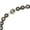 Image 8 : Dark Gray Graduated Tahitian Pearl Strand