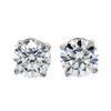 Image 2 : 1.51 CTW Diamond Solitaire Earrings Lab-Grown