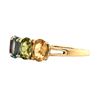 Image 2 : Genuine Gemstone Multicolor Ring