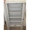 Image 2 : 2 Door Metal Storage Cabinet