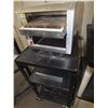 Commercial Toaster w/ Cart On wheels